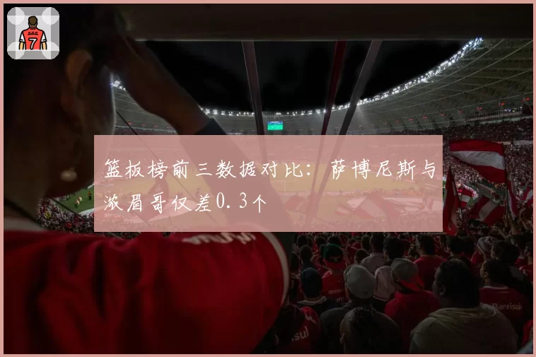 篮板榜前三数据对比：萨博尼斯与浓眉哥仅差0.3个